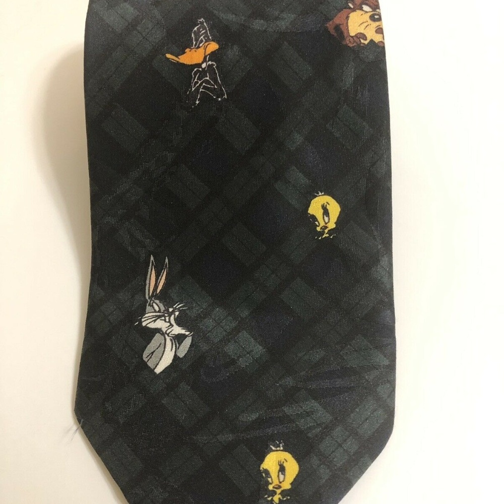 LOONEY TUNES MANIA BUGS TIE NECKTIE TWEETY TAZ MAR